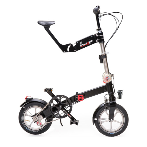 Компактный складной велосипед. Kwiggle